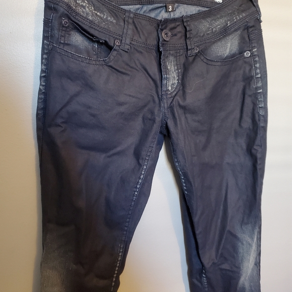 Dollhouse Dark Blue Jeans Skinny Jeans - Size 3 - Picture 5 of 7